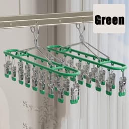 Giá Phơi Đồ Lót và Tất 20 Kẹp Bằng Thép Không Gỉ Tiện Lợi - Sản Phẩm - Simbastore 9