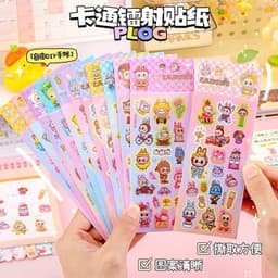 Miếng Dán STICKER Lấp Lánh xᶖnh Xắn Cho Bé Set 200 Tấm 2