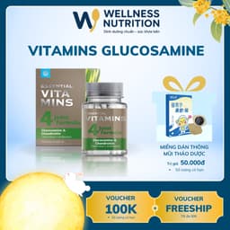 [Hỗ trợ khớp] Thực phẩm bảo vệ sức khỏe Essential Vitamins 4 Glucosamine & Chondroitin 1