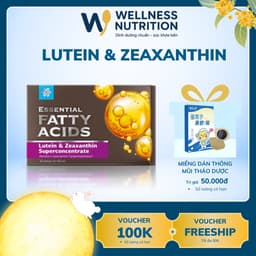 Bộ Mắt sáng tinh anh Essential Fatty Acids Lutein & Zeaxanthin Superconcentrate và Synchrovital VII - NHUNG TPCN HN 1