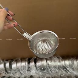 Vợt nhúng lẩu, nhúng mì - Muôi cài nồi lẩu lọc vớt thức ăn nhúng lẩu bằng inox 304 an toàn 8