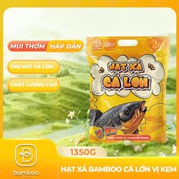 GUF Hạt xả cá lớn vị kem túi 1.350g hàng chính hãng 1