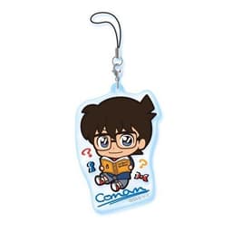 (mua 1 tặng 1) Dây treo điện thoại DETECTIVE CONAN ver TÊN anime chibi mica trong acrylic xinh xắn 3