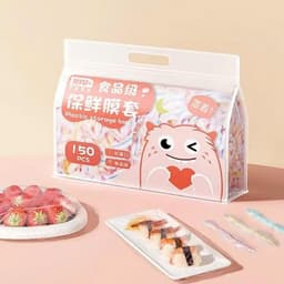 Màng Bọc Thực Phẩm Co Giãn Siêu Dai Bịch 150 Túi Siêu Tiện Lợi Siêu Đáng Yêu Bọc Thức Ăn 4
