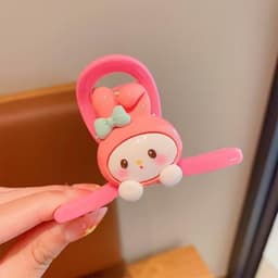 Sét 4 Kẹp Tóc Càng Cua Hình Gấu Dâu Siêu Kute Cho Bé Gái  -  Cặp Tóc Hoạ Tiết Hoạt Hình Cho Bé VINBEO 8