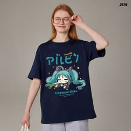Áo Thun HY KORÉ MIKU 2976 Form Rộng Localbrand Oversize Unisex Vải POLY 100% Nam Nữ Mặc Đẹp 9