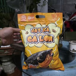 GUF Hạt xả cá lớn vị kem túi 1.350g hàng chính hãng 3