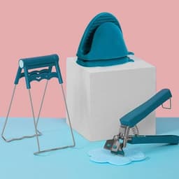 Bộ Dụng Cụ Gắp Nóng 🍀FREESHIP🍀 Lót Tay - Rửa Chén 6 Chi Tiết Mẫu Mới VINBEO 1