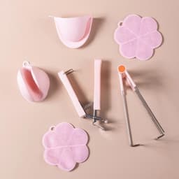 Bộ Dụng Cụ Gắp Nóng 🍀FREESHIP🍀 Lót Tay - Rửa Chén 6 Chi Tiết Mẫu Mới VINBEO 5