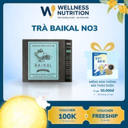 [Trà ngủ  N3] Thực phẩm bảo vệ sức khỏe Trà thảo mộc Baikal tea collection Herbal tea N3 - 30 túi - Date 2024/2025 1