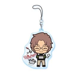 (mua 1 tặng 1) Dây treo điện thoại DETECTIVE CONAN ver TÊN anime chibi mica trong acrylic xinh xắn 8