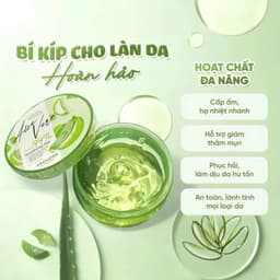 Gel Dưỡng Ẩm Aloe Vera ARUMORE 300ML Hàn Quốc 7