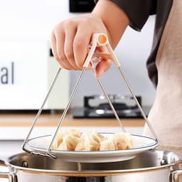 Bộ Dụng Cụ Gắp Nóng 🍀FREESHIP🍀 Lót Tay - Rửa Chén 6 Chi Tiết Mẫu Mới VINBEO 4