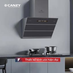 Hút mùi kính vát CANZY CZ-VDC ELITE | Nhập khẩu nguyên chiếc Malaysia | CANZY CZ VDC ELITE động cơ BLDC 2