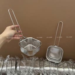 Vợt nhúng lẩu, nhúng mì - Muôi cài nồi lẩu lọc vớt thức ăn nhúng lẩu bằng inox 304 an toàn 7
