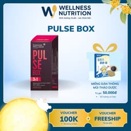 [Hỗ trợ tim mạch] Thực phẩm bảo vệ sức khỏe Pulse Box – 30 túi 1