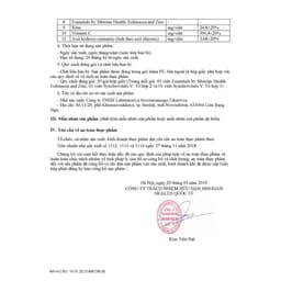 [Tăng sức đề kháng] Thực phẩm bảo vệ sức khỏe Immuno Box – 30 túi – Date T3/2024 5