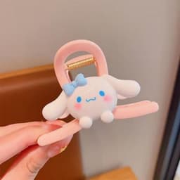 Sét 4 Kẹp Tóc Càng Cua Hình Gấu Dâu Siêu Kute Cho Bé Gái  -  Cặp Tóc Hoạ Tiết Hoạt Hình Cho Bé VINBEO 4