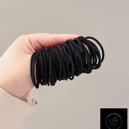 Hộp 100 dây chun cột tóc co dãn tiện lợi phong cách hàn quốc VINBEO 8