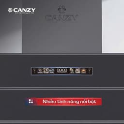 Hút mùi kính vát CANZY CZ-VDC ELITE | Nhập khẩu nguyên chiếc Malaysia | CANZY CZ VDC ELITE động cơ BLDC 3