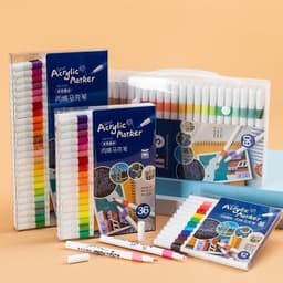 Hộp Bút Màu Acrylic 60 Màu Cao Cấp Màu Sắc Tươi Sáng, Vẽ Được Trên Mọi Chất Liệu Sẵn Hàng Giao Ngay 1