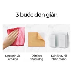 Kệ Dán Tường Để Remote💖FREESHIP💖 Đồ Dùng/ Giá Đỡ Sạc điện thȯại - Có Móc Treo Giữ Dây Điện VINBEO 5