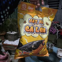GUF Hạt xả cá lớn vị kem túi 1.350g hàng chính hãng 4