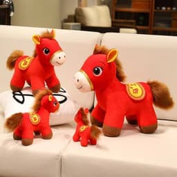 Ngựa Pony gấu nhồi bông may mắn Quà tặng 2026 nhà MIU GẤU XINH 7