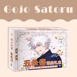 (tặng sticker) Hộp quà viền tròn Jujutsu Kaisen quà sinh nhật sưu tầm nhiều món 4