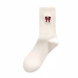 set 10 đôi tất nữ cổ cao unisex , phong cách vintage Hàn Quốc 9