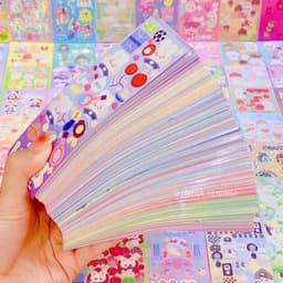Miếng Dán STICKER Lấp Lánh xᶖnh Xắn Cho Bé Set 200 Tấm 1