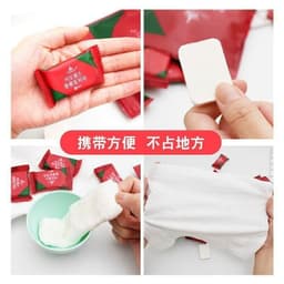 khăn nén khăn khô sợi bông tự nhiên hàn quốc 4