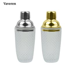 Vaveren Shaker Martini Shaker 350ml Máy trộn đồ uống làm bình lắc chống rơi cho đồ uống gia đình Kithen Ăn uống đám cưới Giáng sinh 2