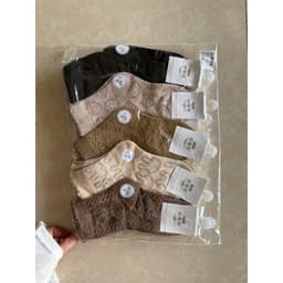Bộ 10 Đôi Tất Vớ Thỏ Cổ Bèo Cho Bé Phong Cách Hàn Quốc Chất Cotton Dày Dặn, Hàng Cao Cấp 8