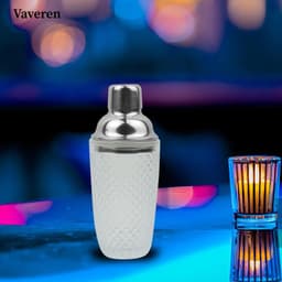 Vaveren Shaker Martini Shaker 350ml Máy trộn đồ uống làm bình lắc chống rơi cho đồ uống gia đình Kithen Ăn uống đám cưới Giáng sinh 7
