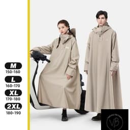Áo Mưa Trùm kín người có mũ,áo mưa đi xe một người vải OXFORD siêu bền chống thấm mẫu mới VINBEO 3