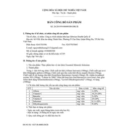 Thực phẩm bảo vệ sức khỏe Essential Minerals Selenium Siberian  60 viên 3