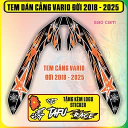 Tem Dán Cảng Vario 125 150 Đời 2018 Đến 2025 Mẫu mới Đẹp lạ 6