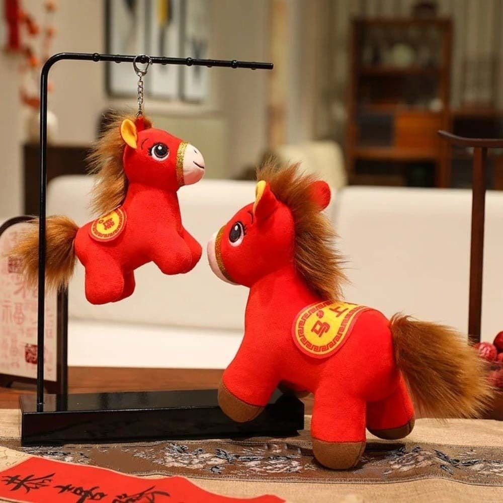 Ngựa Pony gấu nhồi bông may mắn Quà tặng 2026 nhà MIU GẤU XINH