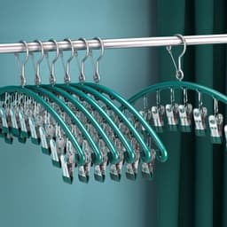 Móc treo tất vớ đồ lót có khóa chống gió,chống trượt 10 bộ ghim cặp 2