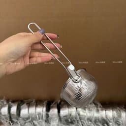 Vợt nhúng lẩu, nhúng mì - Muôi cài nồi lẩu lọc vớt thức ăn nhúng lẩu bằng inox 304 an toàn 6