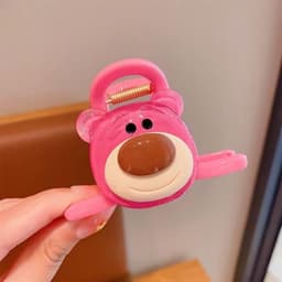 Sét 4 Kẹp Tóc Càng Cua Hình Gấu Dâu Siêu Kute Cho Bé Gái  -  Cặp Tóc Hoạ Tiết Hoạt Hình Cho Bé VINBEO 6