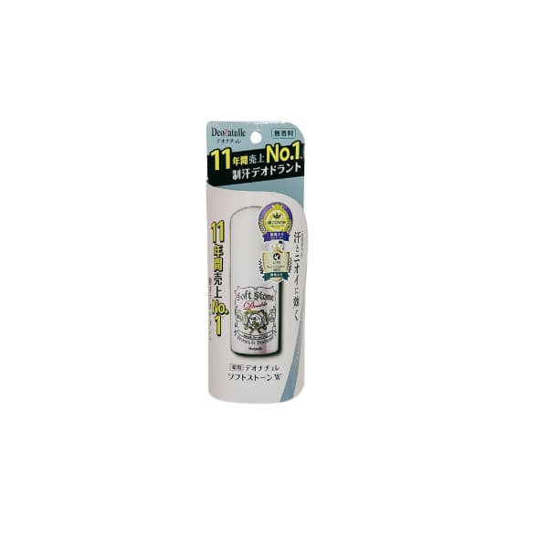 Lăn khử mùi Softstone Double Deonatulle đá khoáng 20g (mẫu mới)