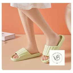 Dép đi trong nhà - dép mang nhà tắm hoạ tiết kẻ dọc đơn giản , bền đẹp ,Mẫu mới 2025 VINBEO VINBEO 2