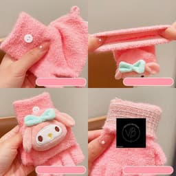 Găng Tay - Tất Tay Kuromi Sang Trọng Melody Cinnamoroll Cho BÉ siêu dễ thương VINBEO 5