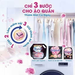 Nước xả vải Hygiene Thái Lan làm mềm vải, nhiều mùi hương, an toàn và dịu nhẹ cho bé 1000ml/1100ml 9