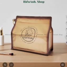 Khăn mặt khô đa năng Cotton tái sử dụng, khăn lau mặt mềm mại, siêu dai, thấm hút tốt an toàn phù hợp mọi làn da 5