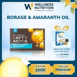 [ Hỗ trợ dị ứng ] Thực phẩm bảo vệ sức khỏe Essential Fatty Acids Siberian Borage & Amaranth Oil – 30 viên/hộp 1