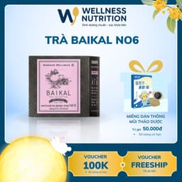 [Trà gan mật N6] Trà thảo mộc Siberian Baikal tea collection.Herbal teaN6 - 30 túi 1