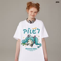 Áo Thun HY KORÉ MIKU 2976 Form Rộng Localbrand Oversize Unisex Vải POLY 100% Nam Nữ Mặc Đẹp 8
